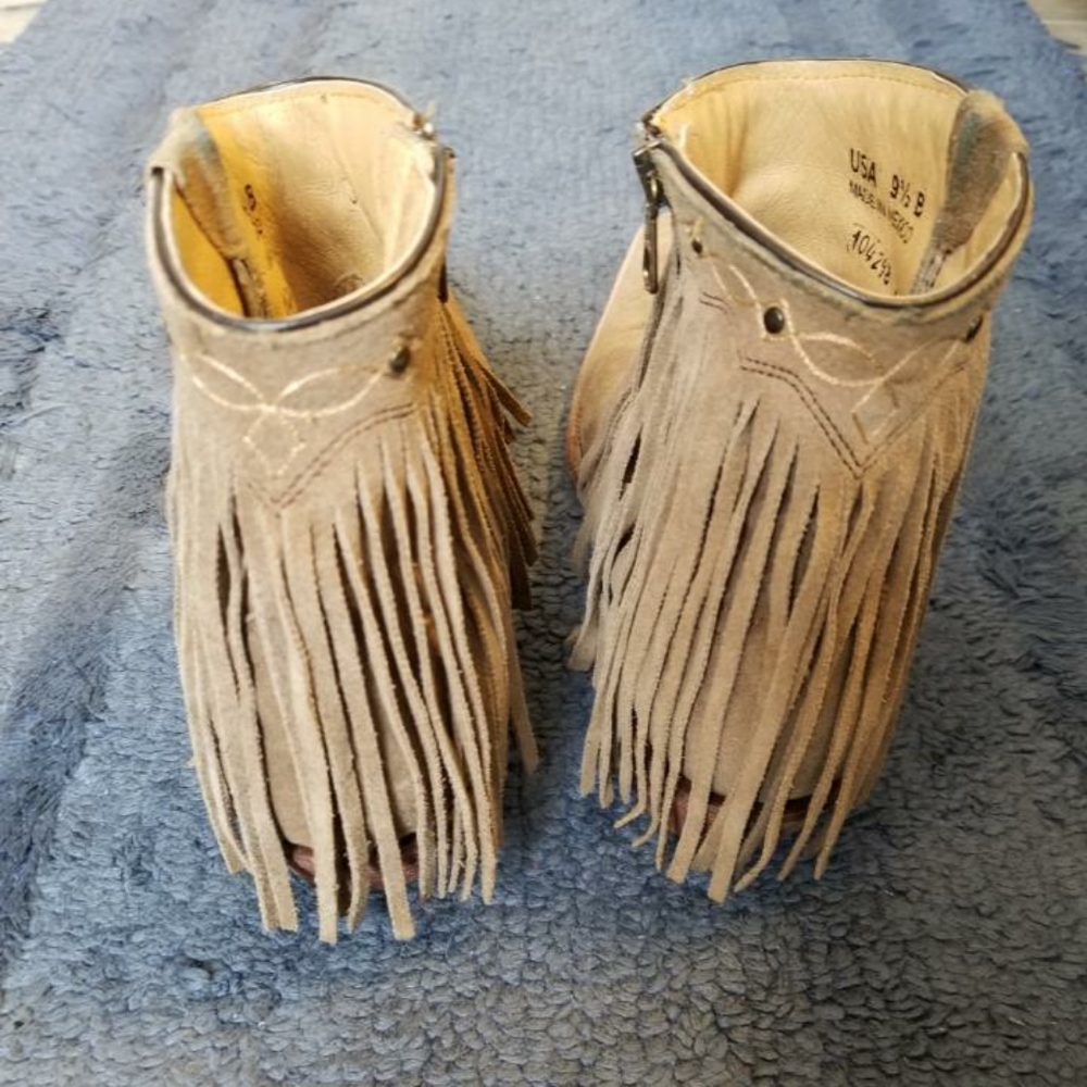 Fringe Booties - image 3